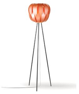 Piantana Moderna 3 Piediqueen Polilux ® Rame E Metallo 1 Luce E27