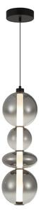 Lampadario LED a sospensione con filo DAPHNE LED/36W/230V grigio