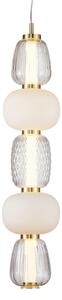 Lampadario LED a sospensione con filo CARO LED/40W/230V oro