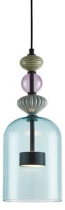 Lampadario LED a sospensione con filo ARTE LED/12W/230V diametro 16 cm nero