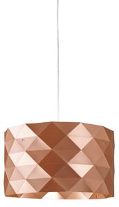 Lampadario Moderno Prisma Polilux ® Rame E Metallo Cromo 3 Luci E27