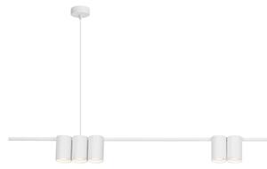 Lampadario a sospensione con filo GENESIS 7xGU10/8W/230V bianco
