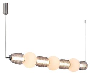 Lampadario LED a sospensione con filo CARO LED/42W/230V cromo