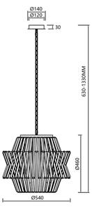 Lampadario di cristallo a sospensione con catena CROWN 12xE14/40W/230V oro