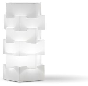 Lampada Da Scrivania-Ufficio Moderna Building Polilux ® Bianco 1 Luce E27