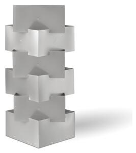 Lampada Da Scrivania-Ufficio Moderna Building Polilux ® Argento 1 Luce E27