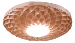Applique Moderna Dalia Polilux ® Rame 1 Luce Led Integrato 20W 3000K