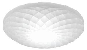 Applique Moderna Dalia Polilux ® Bianco 1 Luce Led Integrato 20W 3000K