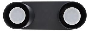 Plafoniera CREEP 2xGU10/25W/230V nera