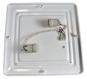 Plafoniera WILTON 2xE27/60W/230V 37,5x37,5 cm nero