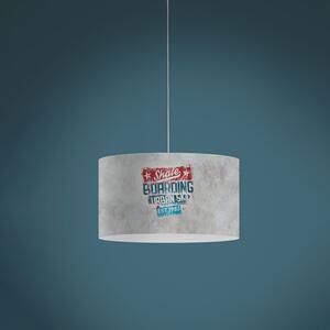 Lampadario Moderno Decolight Polilux ® Grafica Urban 5 Luci E27