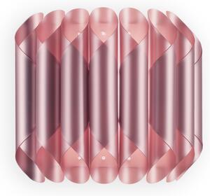Applique Moderna Louise Polilux ® Pink Metal 1 Luce E27