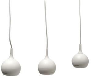 Lampadario a sospensione con filo COLM 3xGU10/30W/230V bianco