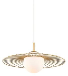ITALUX MDM-4003/1 GD - Lampadario a sospensione con filo SALLY 1xE27/40W/230V oro