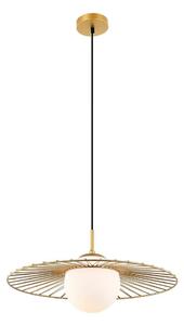 ITALUX MDM-4003/1 GD - Lampadario a sospensione con filo SALLY 1xE27/40W/230V oro