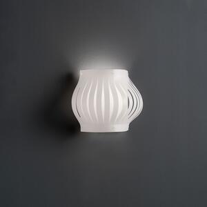 Applique Moderna Bianco E27 1 Luce Collezione Helios Linea Zero Design Elegante