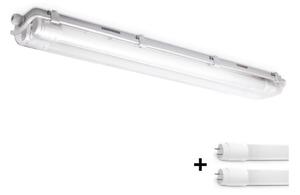 Lampada fluorescente tecnica LED T8 2xG13/9W/230V 4000K IP65 67,5 cm