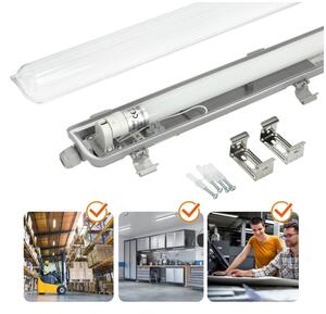 Brilagi -Lampada fluorescente tecnica LED OPTIMA T8 1xG13/18W/230V 4000K IP65 128 cm
