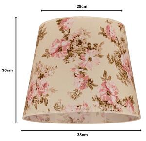 Duolla - Paralume per lampada da terra CLASSIC L E27 diametro 38 cm rosa