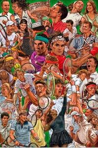 Posters, Stampe Legends of the Tennis