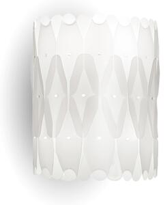 Applique Moderna Amanda Polilux ® Bianco 1 Luce E27