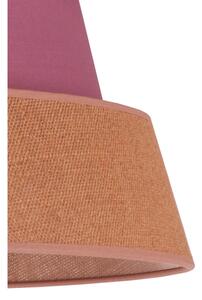 Duolla - Lampadario a sospensione con filo GALAXY 1xE27/40W/230V diametro 50 cm rosa