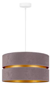 Duolla - Lampadario a sospensione con filo DUO 1xE27/15W/230V diametro 40 cm grigio