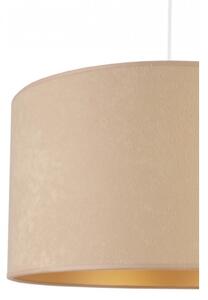 Duolla - Lampadario a sospensione con filo ROLLER 1xE27/40W/230V diametro 40 cm beige