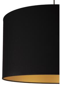 Duolla - Lampadario a sospensione con filo ROLLER 1xE27/40W/230V diametro 45 cm nero