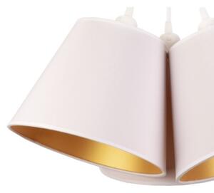 Duolla - Lampadario a sospensione con filo TWIGGY 3xE27/40W/230V diametro 60 cm bianco
