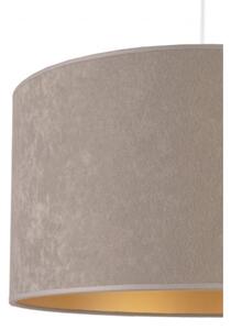 Duolla - Lampadario a sospensione con filo ROLLER 1xE27/40W/230V diametro 40 cm grigio