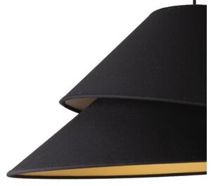 Duolla - Lampadario a sospensione con filo COCO 1xE27/40W/230V diametro 50 cm nero