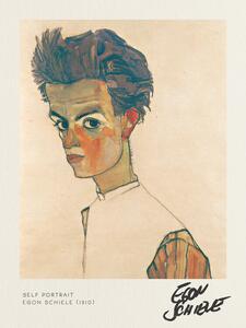 Riproduzione Self Portrait - Egon Schiele