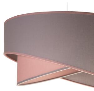 Duolla - Lampadario a sospensione con filo CELLO 1xE27/40W/230V diametro 45 cm rosa