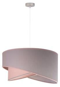 Duolla - Lampadario a sospensione con filo CELLO 1xE27/40W/230V diametro 45 cm rosa