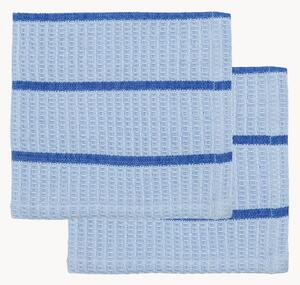 Set di 2 strofinacci in cotone Rena
