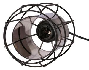 Lampadario a sospensione con filo JONERA 1xE27/40W/230V nero