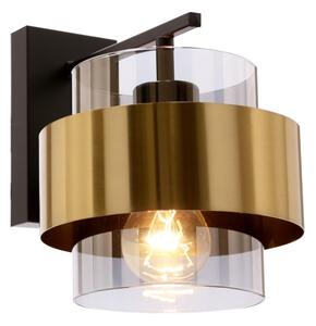 Applique SPIEGA 1xE27/60W/230V oro/nero
