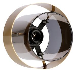 Lampadario a plafone SPIEGA 1xE27/60W/230V oro/nero