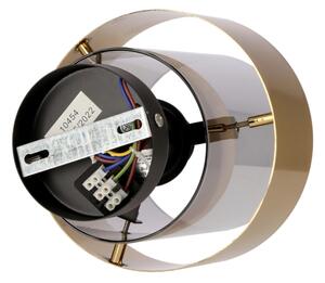 Lampadario a plafone SPIEGA 1xE27/60W/230V oro/nero