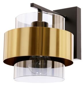 Applique SPIEGA 1xE27/60W/230V oro/nero