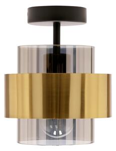 Lampadario a plafone SPIEGA 1xE27/60W/230V oro/nero