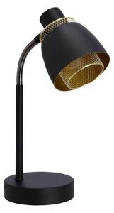 Lampada da tavolo ALEKSANDRIA 1xE14/40W/230V nero/oro