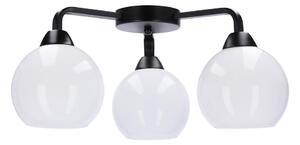 Lampadario a plafone CALDERA 3xE27/60W/230V nero