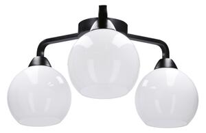 Lampadario a plafone CALDERA 3xE27/60W/230V nero