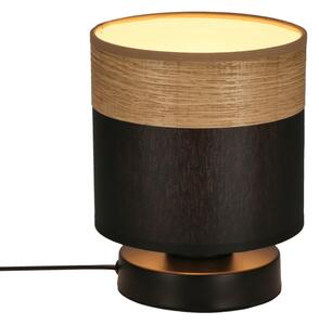 Lampada da tavolo PORTO 1xE27/60W/230V nero/marrone