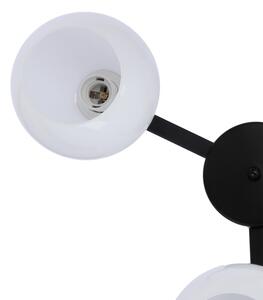 Lampadario a plafone CALDERA 3xE27/60W/230V nero