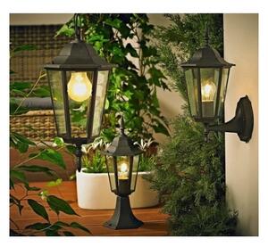 Lampadario da esterno 1xE27/20W/230V IP43 nero