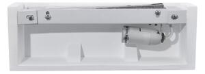 Applique CEGIELKA 1xE14/12W/230V gesso/bianco
