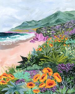 Illustrazione Coastal Bluffs, Sarah Gesek, (30 x 40 cm)